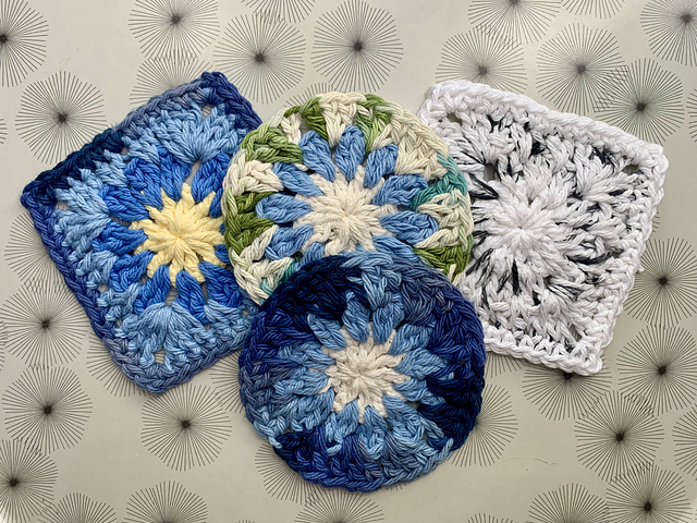Granny Cluster Coasters
