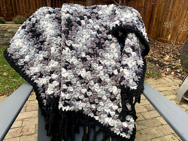 Super EASY Chunky Blanket