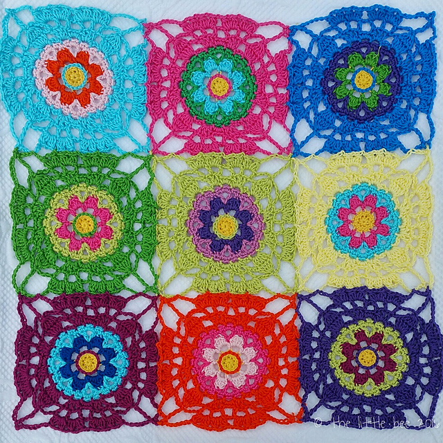 Boho Blossom Square