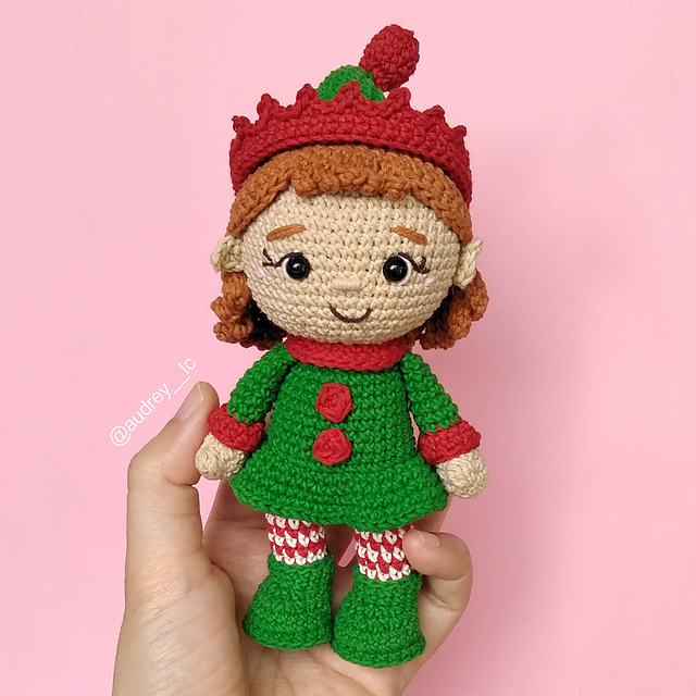 Noelle the Christmas Elf Girl