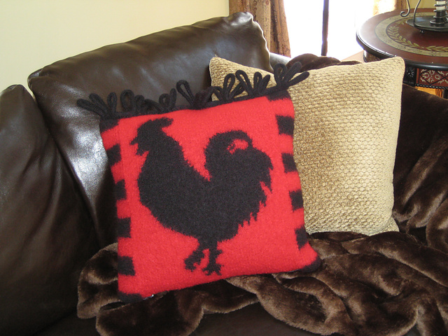 Chianti Rooster Pillow