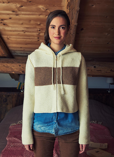 M2050 Blouson Zippé À Capuche