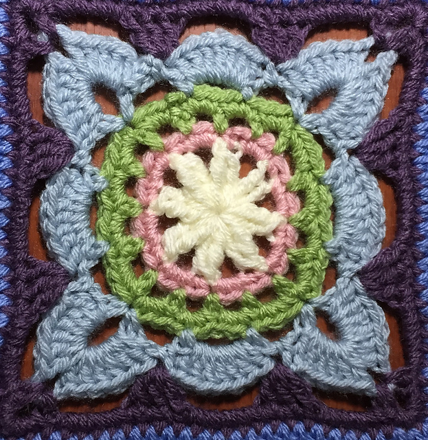 Crochet Square :: Sea Urchin