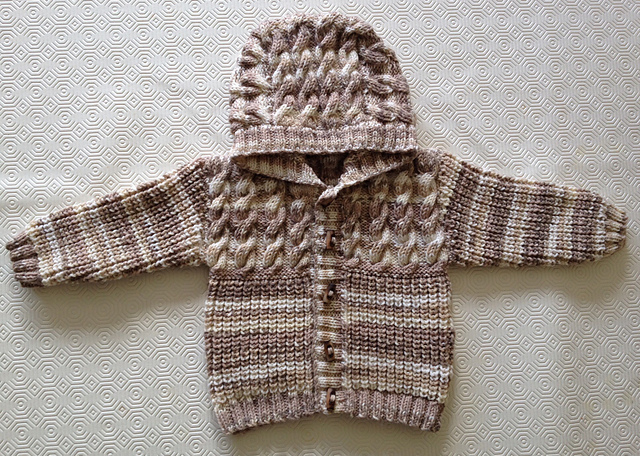 Cardigan with Hood or Shawl Collar