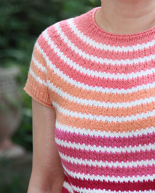 Radiant Ripples Tee