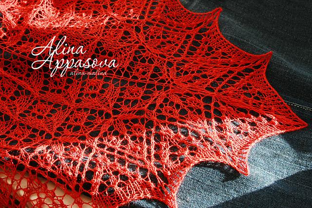 Hometown Stroll Lace Shawl