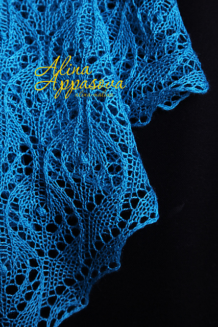 Rain Dance Lace Shawl