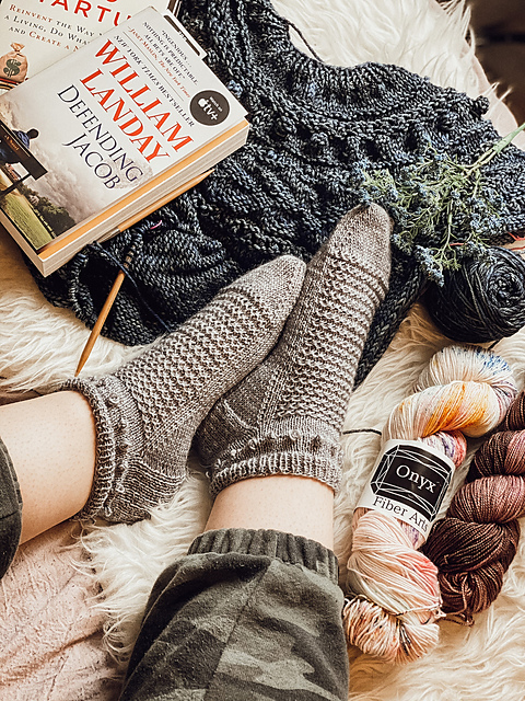 Itty Bitty Bobble Socks