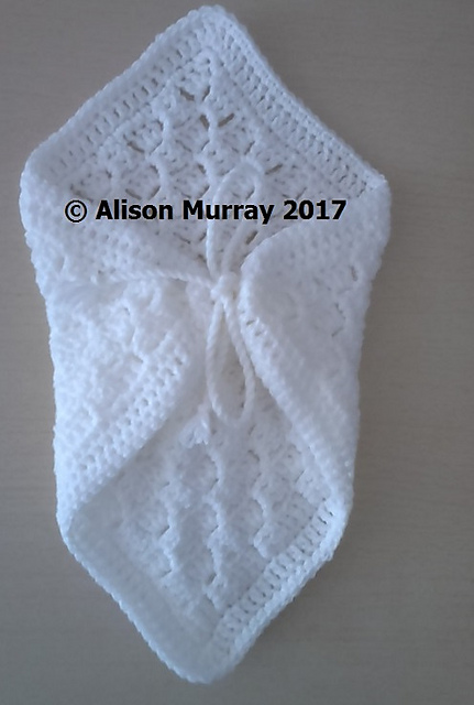 Corner to Corner Angel Wrap