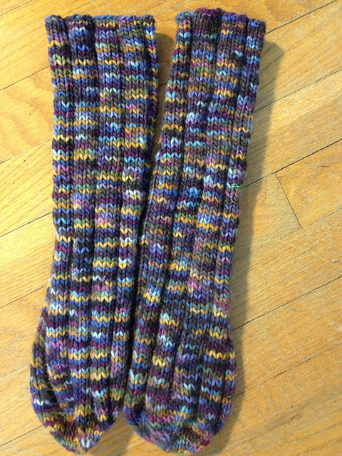 4 x 2 Ribbed Worsted Weight Tube Socks