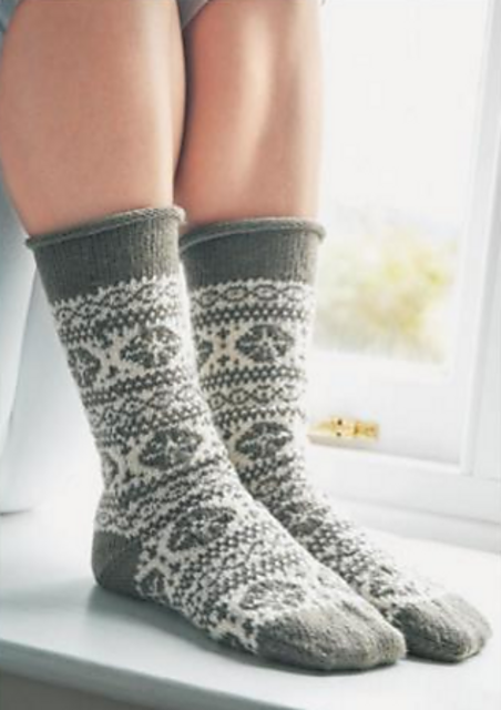 Simple Fairisle Socks