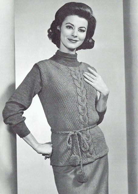 Casual Cable Overblouse