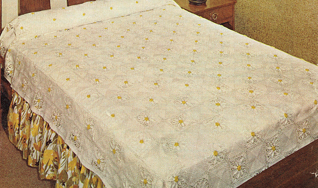 Bedspread in Crochet
