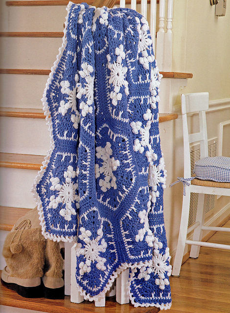 Snow Afghan
