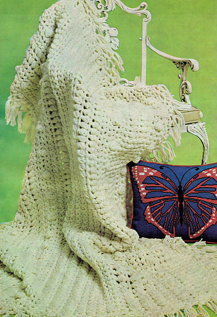 Puff Pattern Afghan