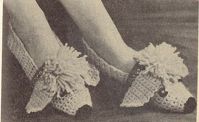 Pink Poodle Slippers