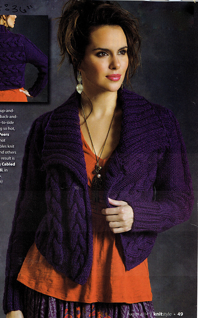 Cabled Comfort Cardi