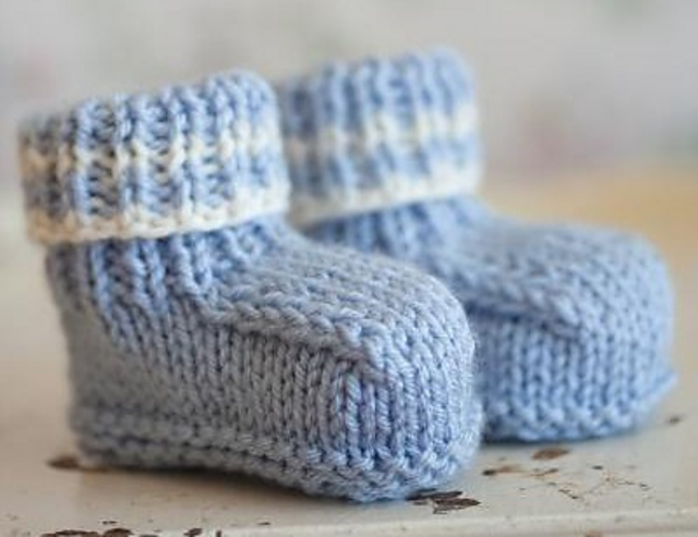 Blue Booties
