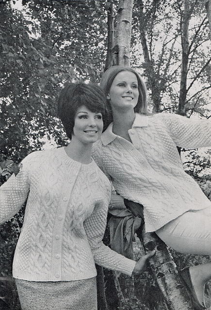 Lady's Aran Cardigan