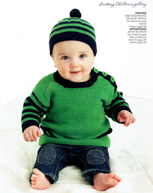 Baby Sweater and Beanie
