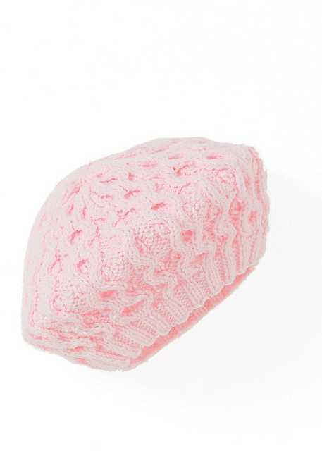 Cabled Beret