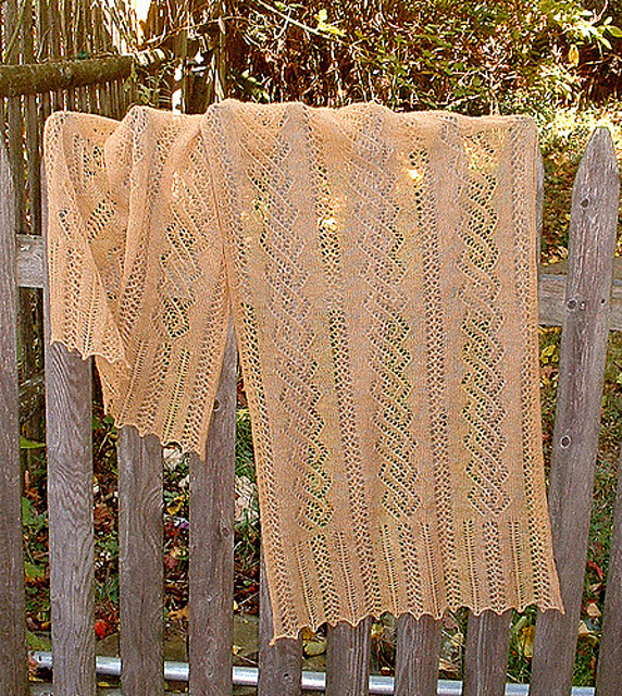 Ravelry: Artemis Stole pattern by Alison Green
