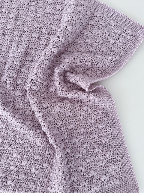 Posy Puff Baby Blanket