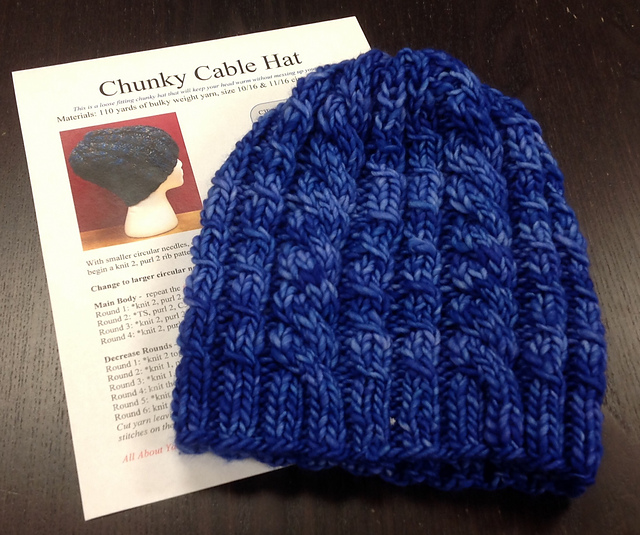 Chunky Cable Hat