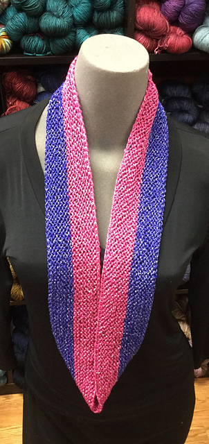 Stella Two Color Summer Cowl