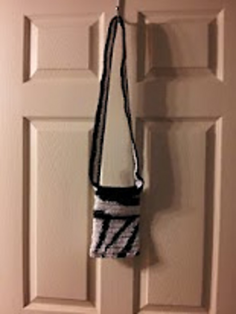 Zebra Print Shoulder Bag