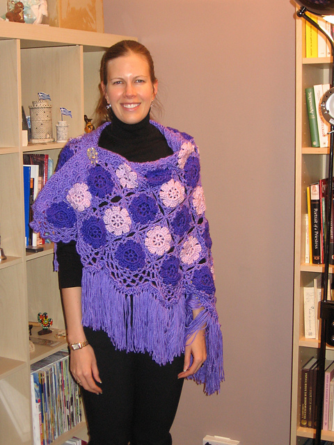 Indigo Shawl