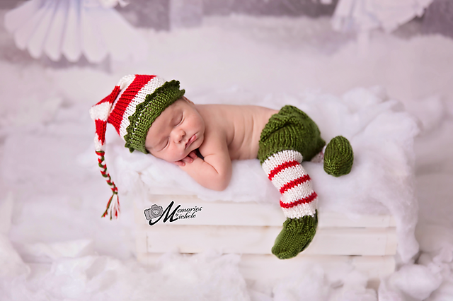 Elf Jammies - Knit