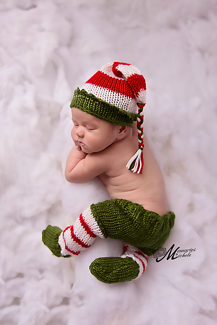 Elf Jammies - Crochet