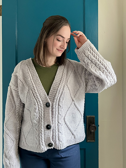 arts&science Side panel cardigan