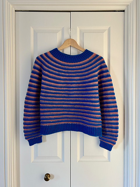 Sadie Mesh Stripe Sweater