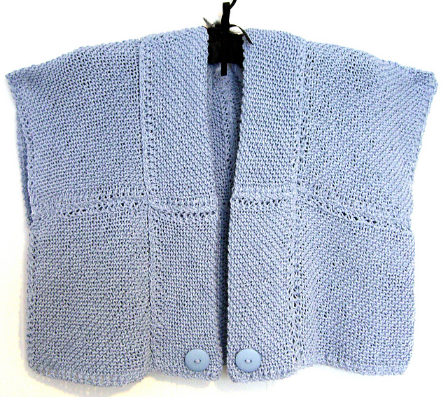 Cropped Cotton Top with Collar
