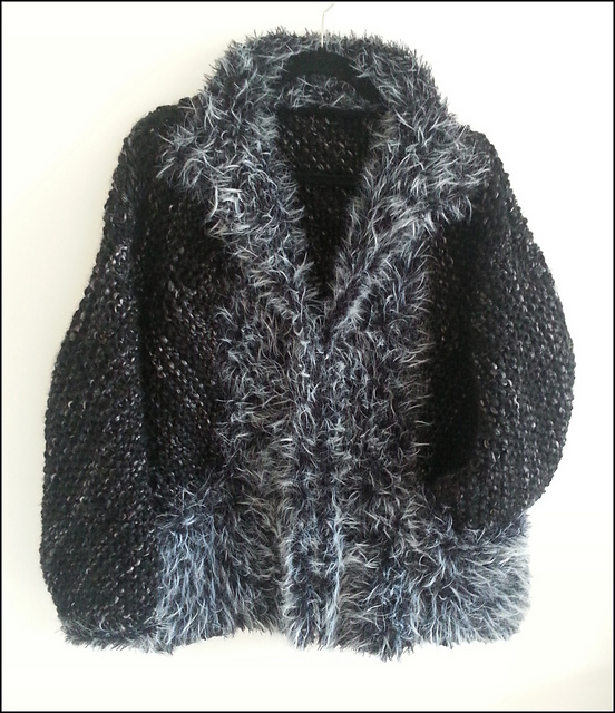 Faux Fur Jacket With Pockets