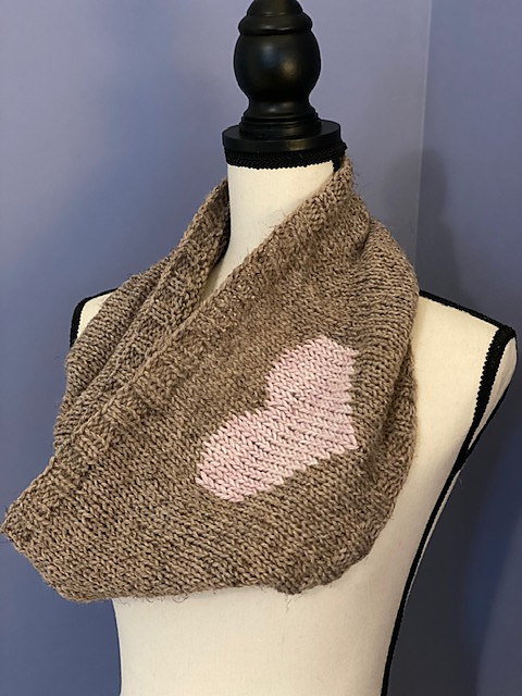 Open Your Heart Cowl