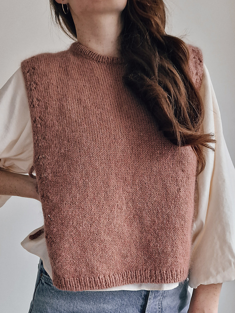 Ravelry: Rosemary Vest pattern by allureknits