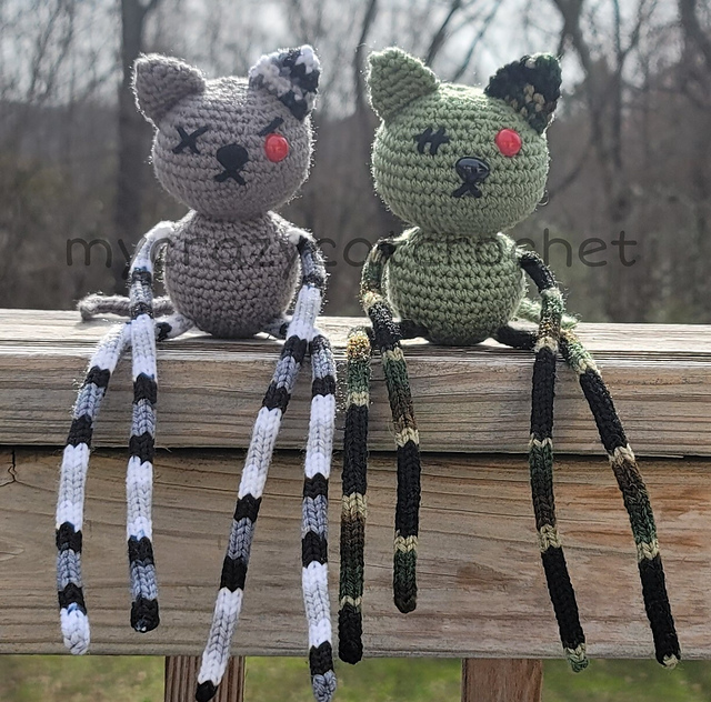 Ravelry: Leggy Crazy Cat pattern by Allyson Morse