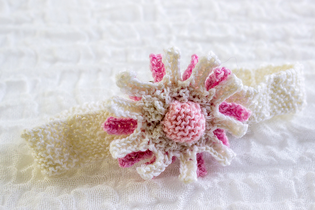 Daisy Flower Baby Headband
