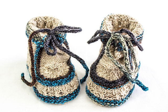 Bavarian Folk Booties