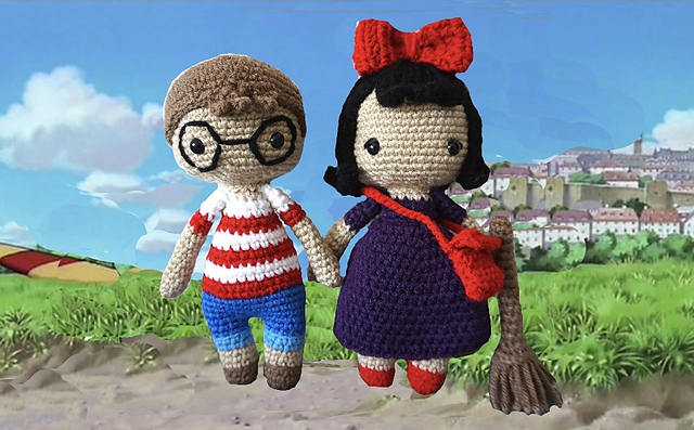 Ravelry: Kiki & Tombo Bundle from Kiki's Delivery Service pattern