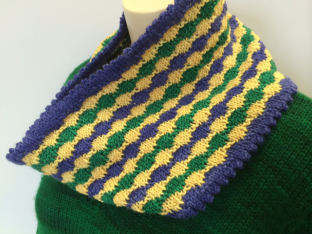 Mardi Gras Beads Cowl