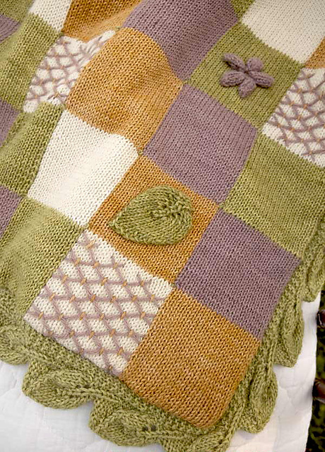 Country Garden Crib Blanket