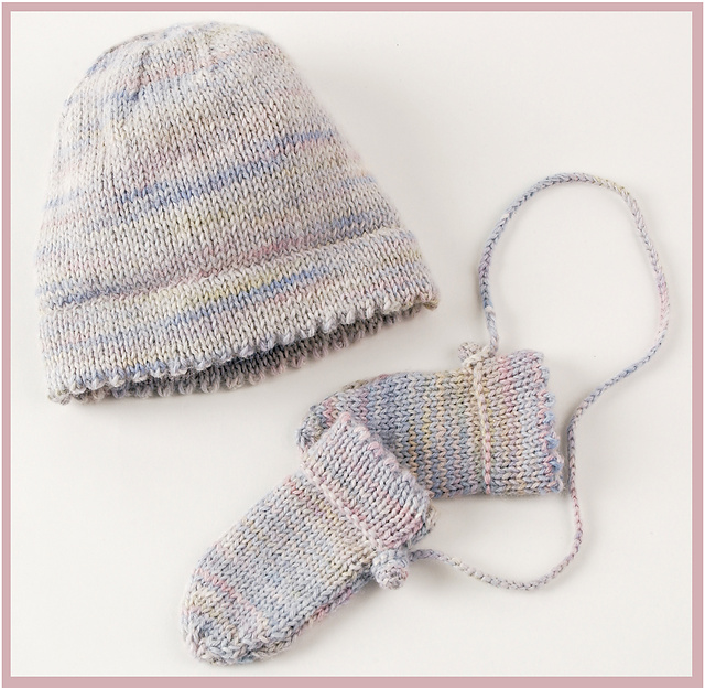 Cuddle Knit Cap & Mits