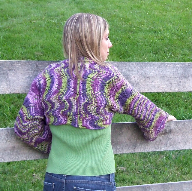 Fern & Fan Shrug