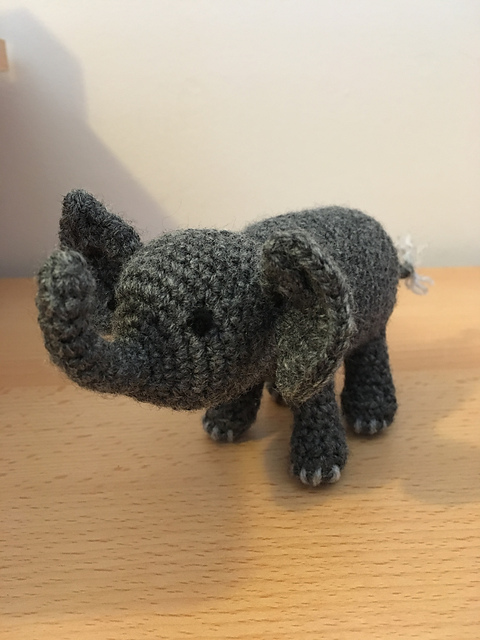 One Piece Amigurumi Elephant