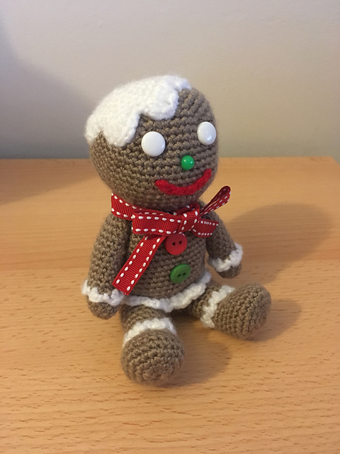 Sitting Gingerbread Man