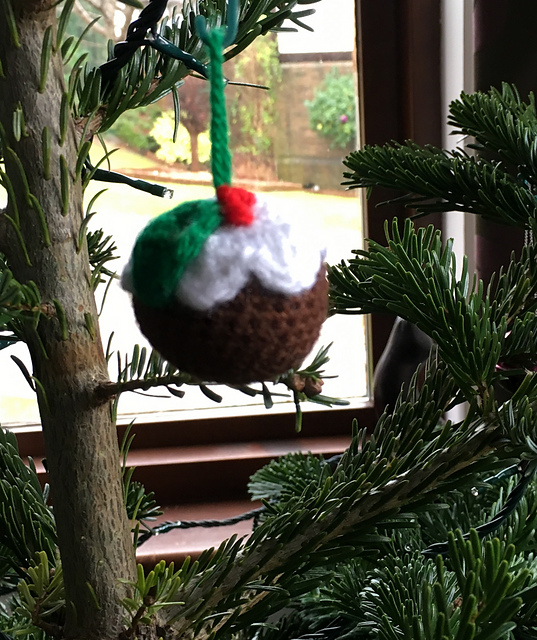 Hanging Christmas Pudding